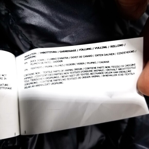 NWT Woolrich Loro Piana Storm System Down Parka Puffer Coat Black Quiet Luxury - Picture 6 of 9